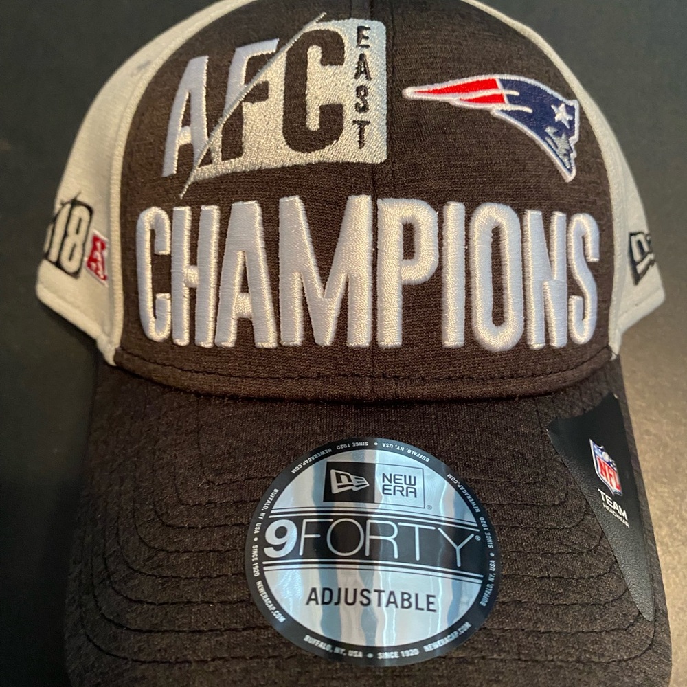 BNWT NE Patriots AFC champions hat